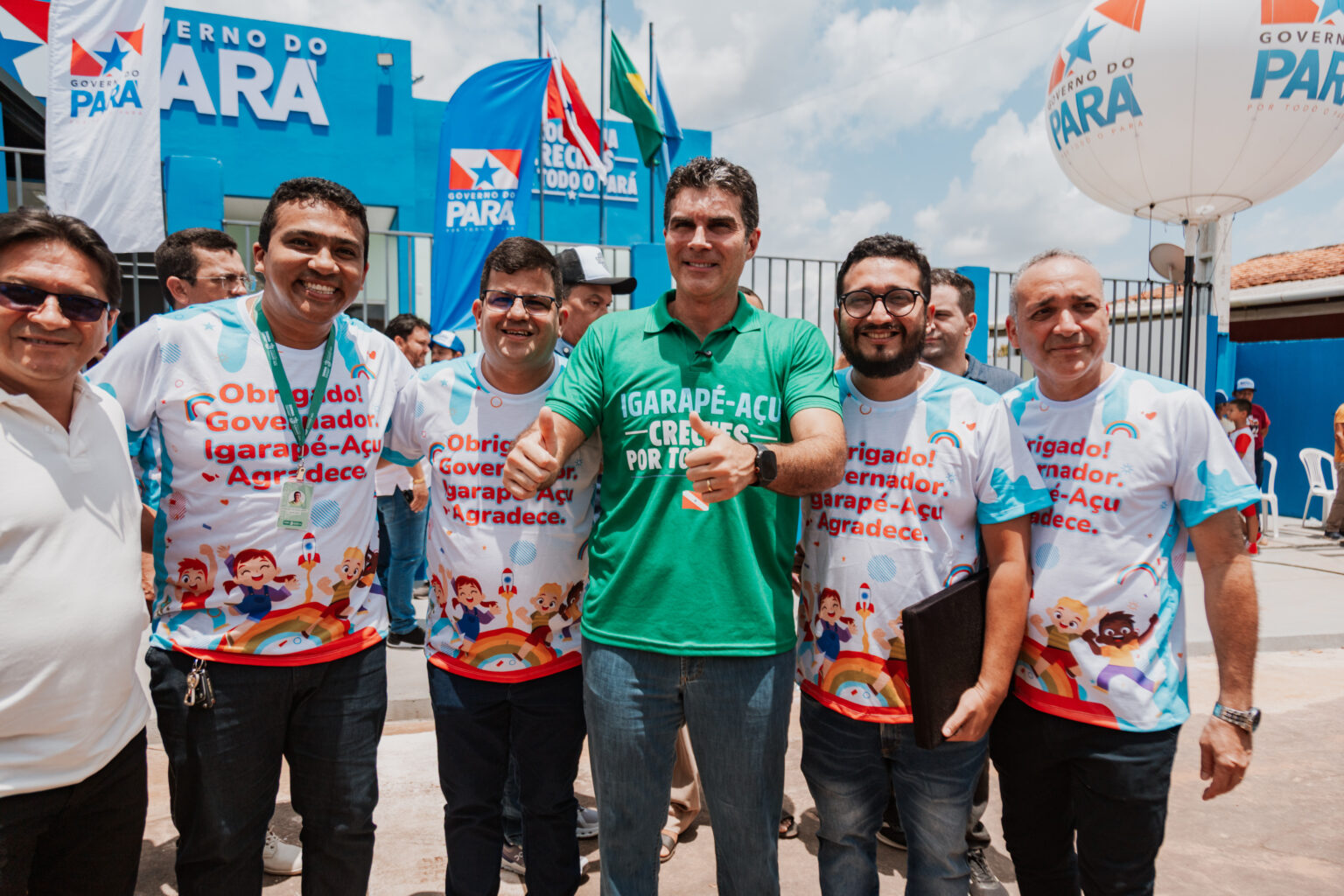 Na manhã da sexta-feira (29/08), Igarapé-Açu viveu um momento histórico com a inauguração da nova Creche Professora Fátima Tavares.